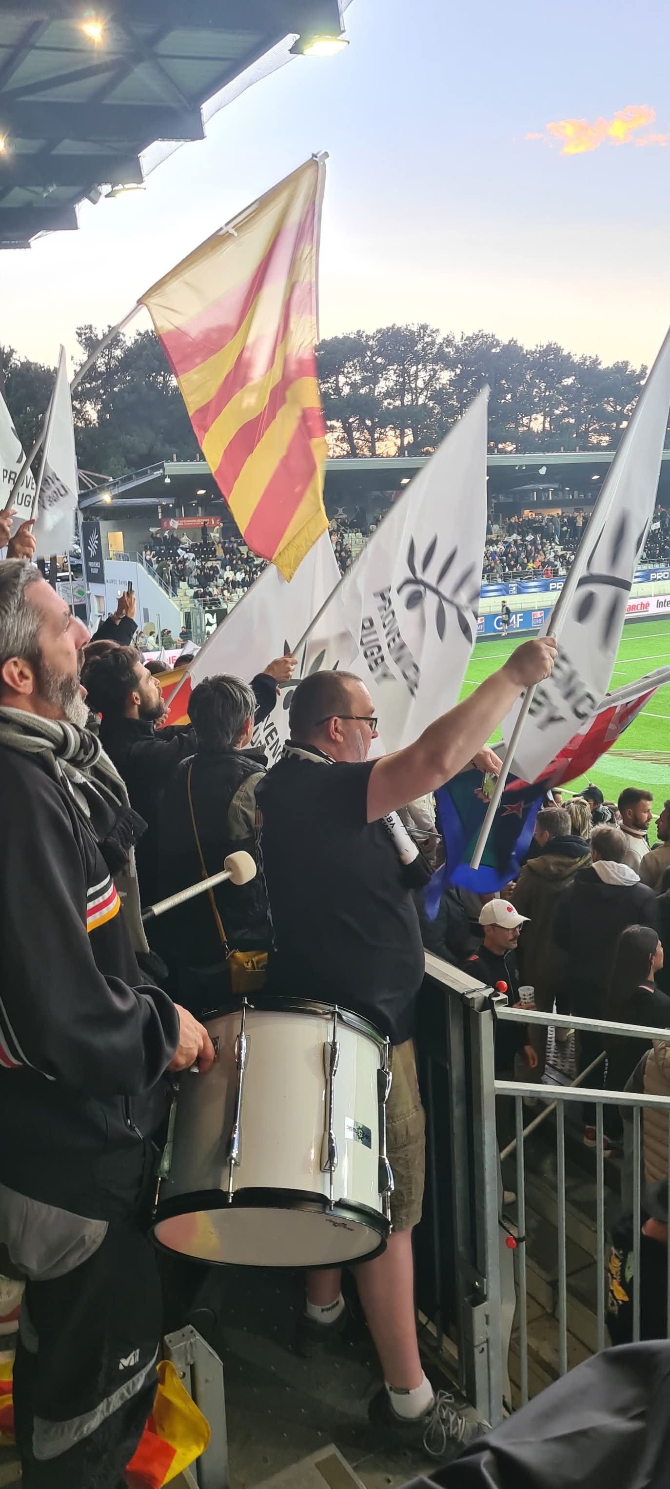 Tribune sud centrale