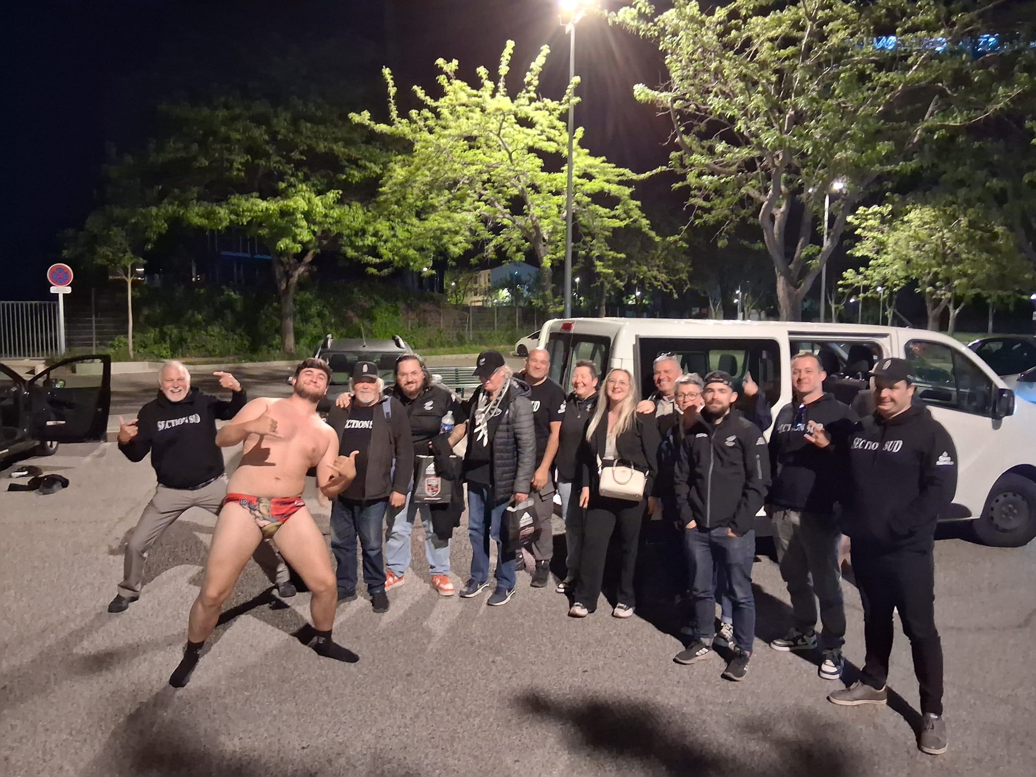 Rassemblement de la section Sud